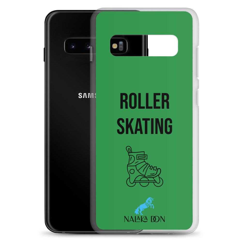 Roller Skating - Clear Case for Samsung®