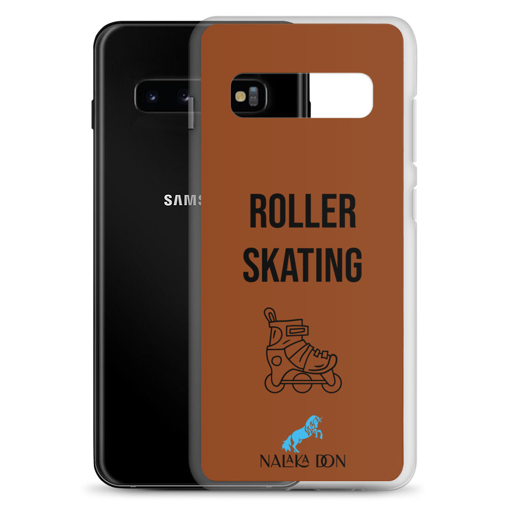 Roller Skating - Clear Case for Samsung®