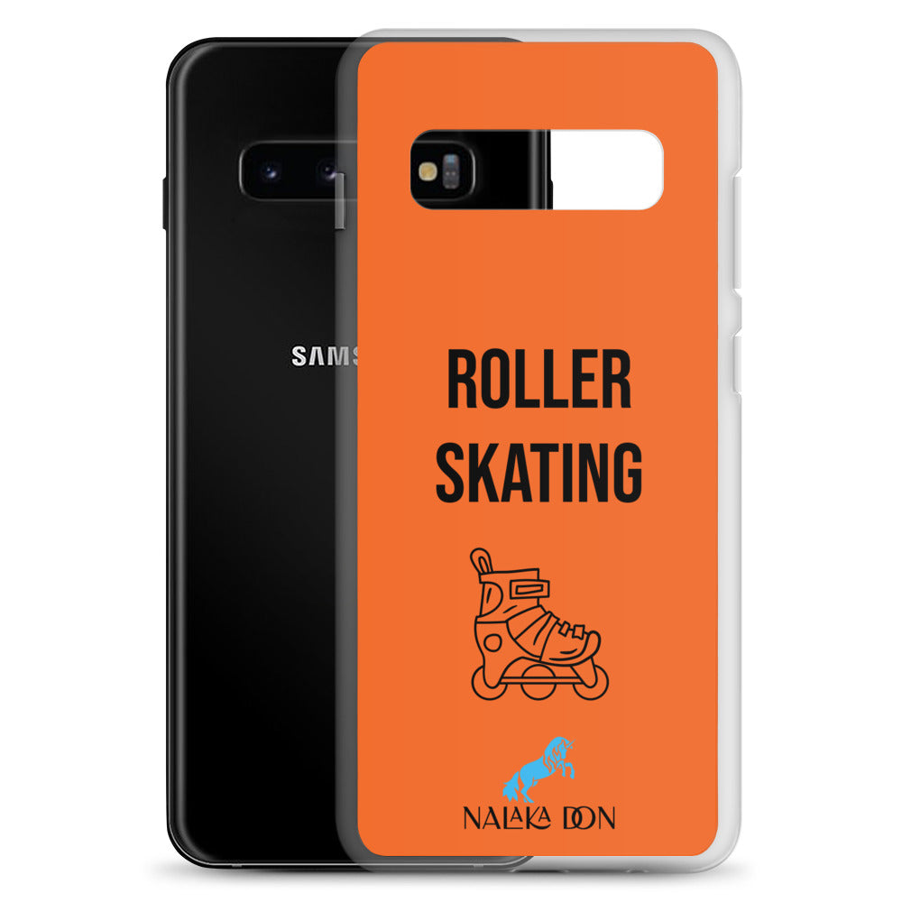 Roller Skating - Clear Case for Samsung®