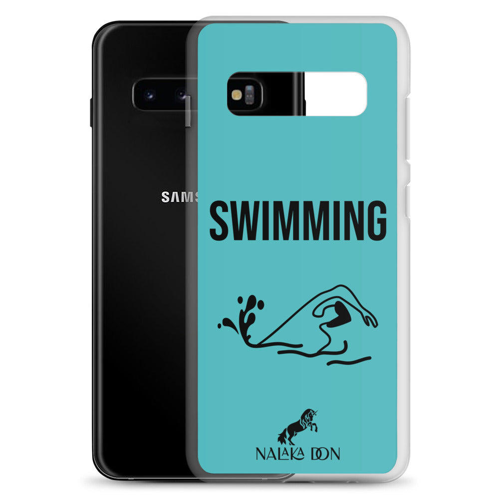 Swimming - Clear Case for Samsung®