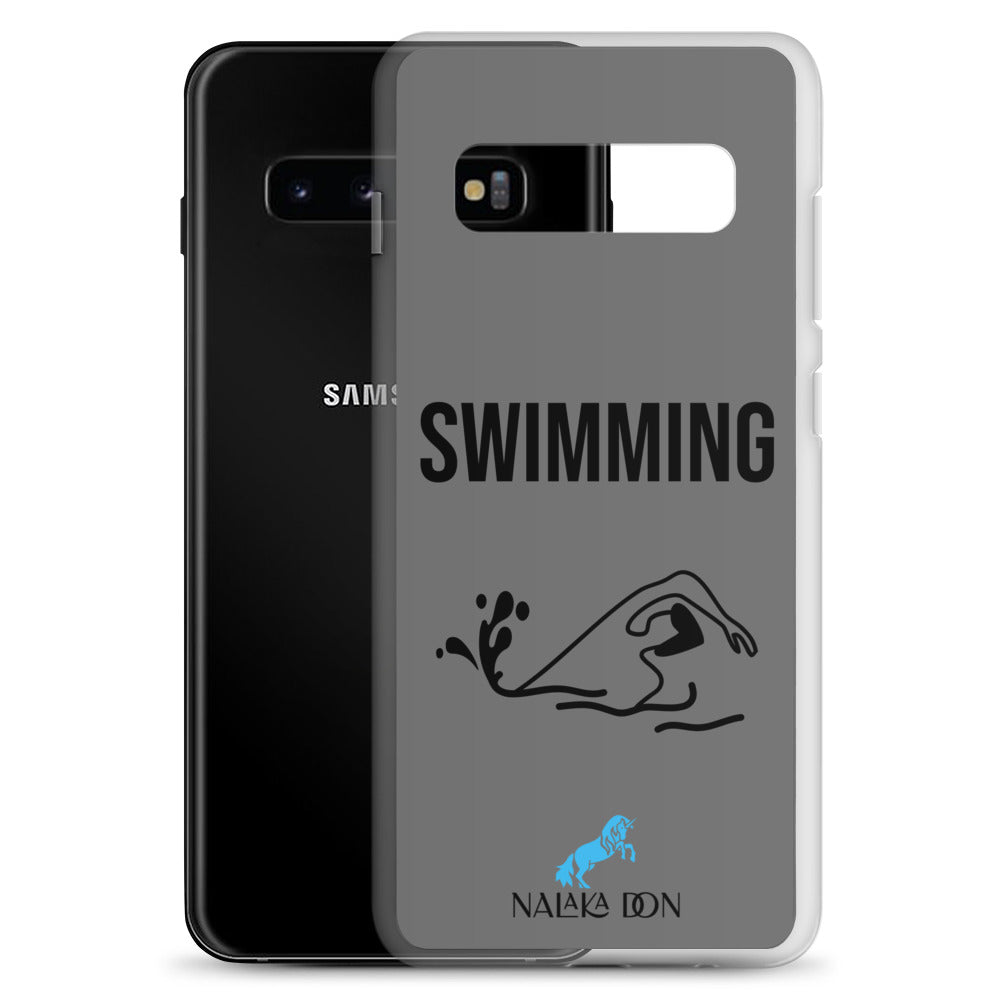 Swimming - Clear Case for Samsung®