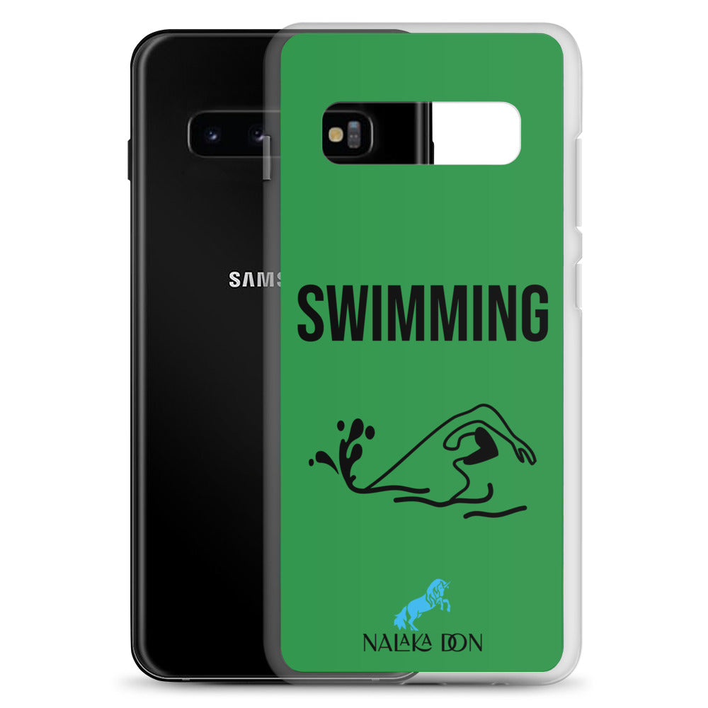 Swimming - Clear Case for Samsung®