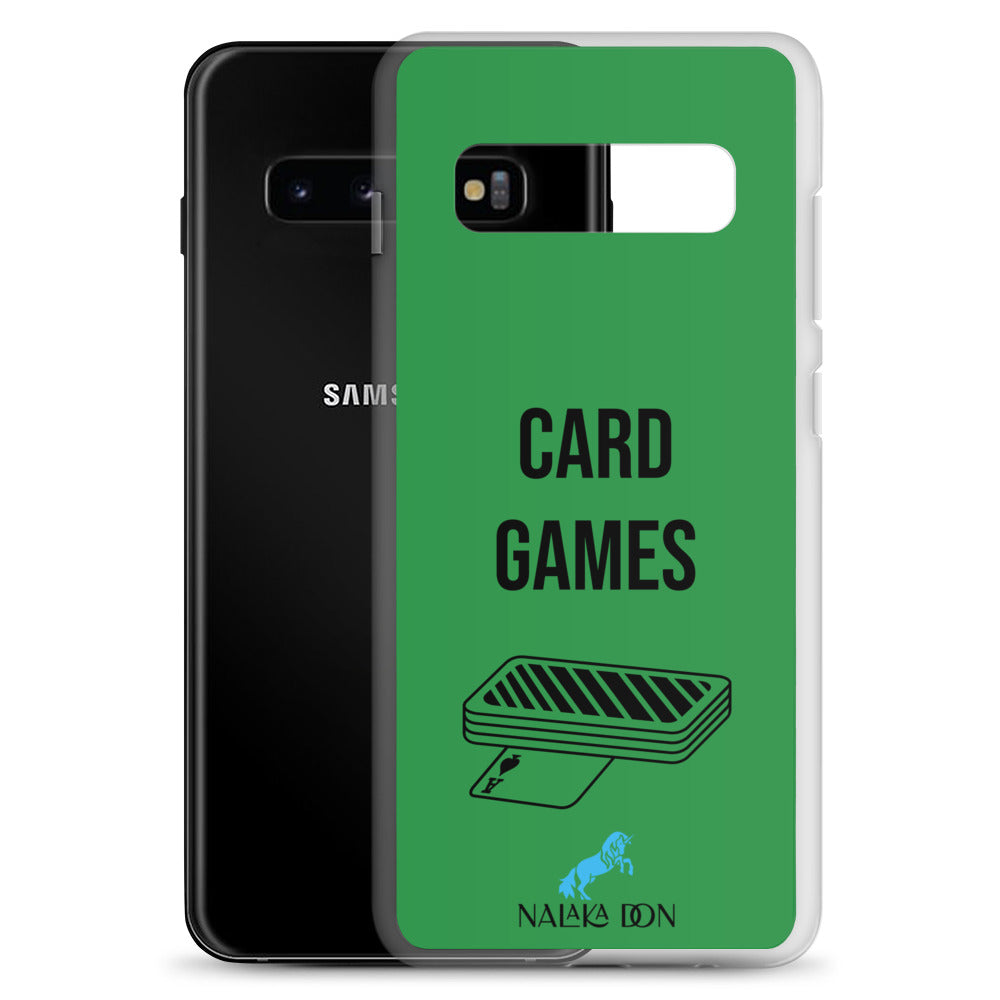 Card Games - Clear Case for Samsung®
