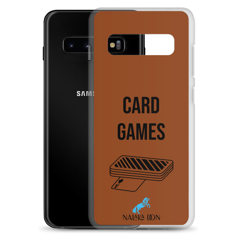 Card Games - Clear Case for Samsung®