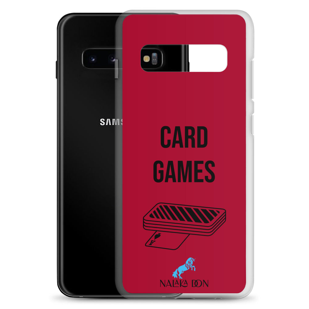 Card Games - Clear Case for Samsung®