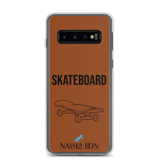 Skateboard - Clear Case for Samsung®