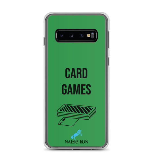 Card Games - Clear Case for Samsung®