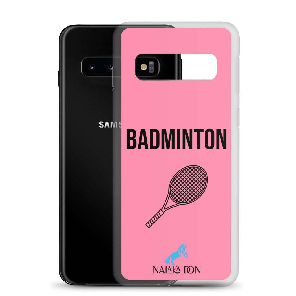 Badminton - Clear Case for Samsung®