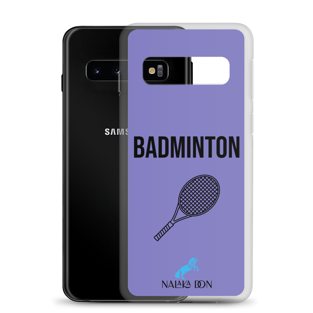 Badminton - Clear Case for Samsung®