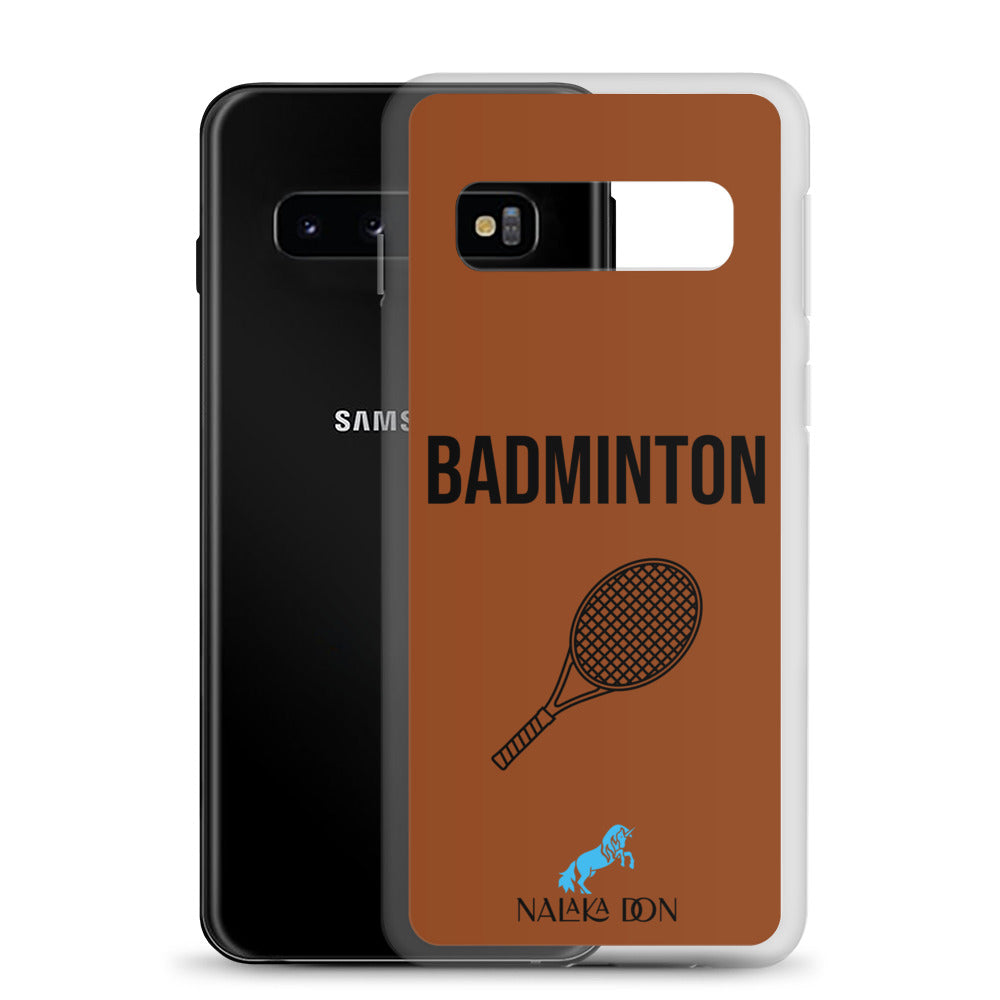 Badminton - Clear Case for Samsung®