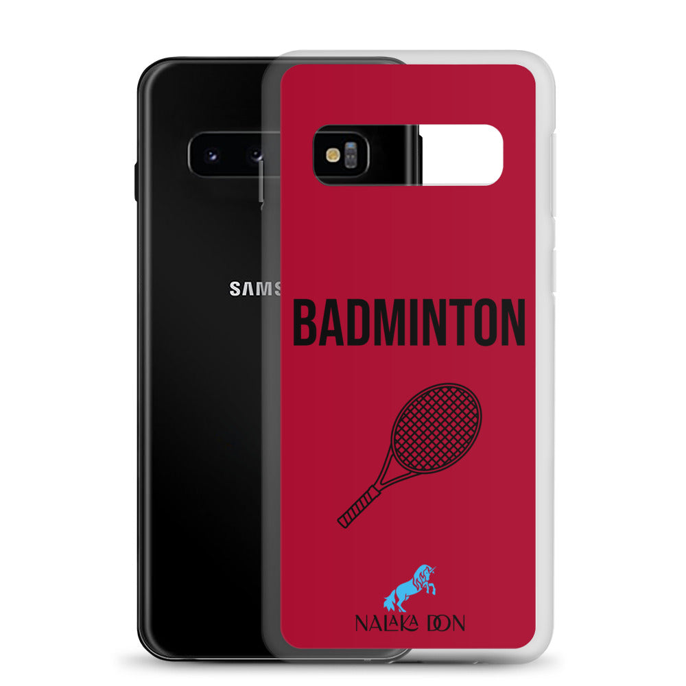 Badminton - Clear Case for Samsung®