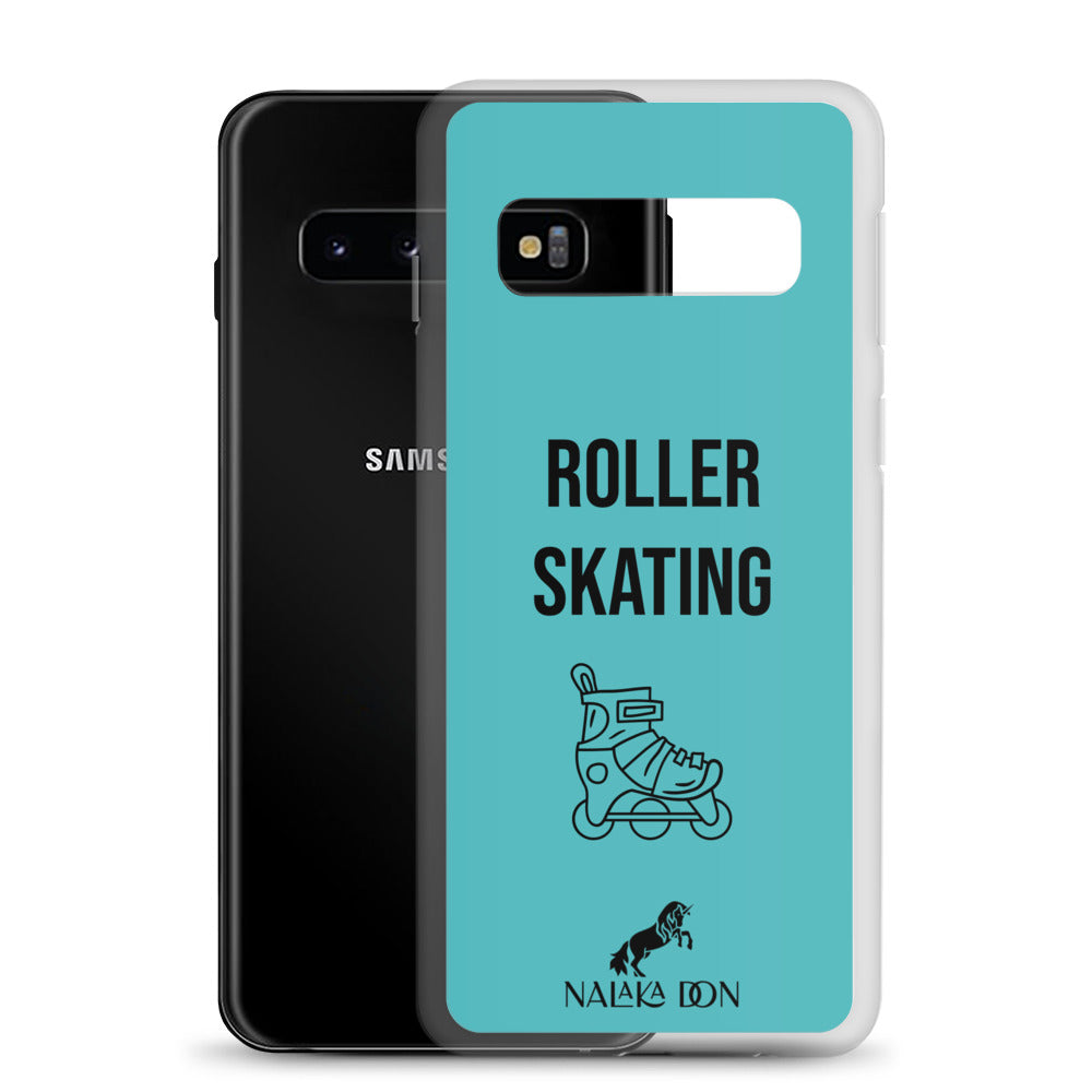 Roller Skating - Clear Case for Samsung®