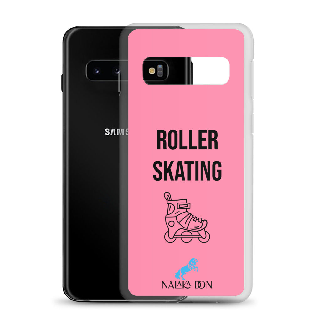 Roller Skating - Clear Case for Samsung®