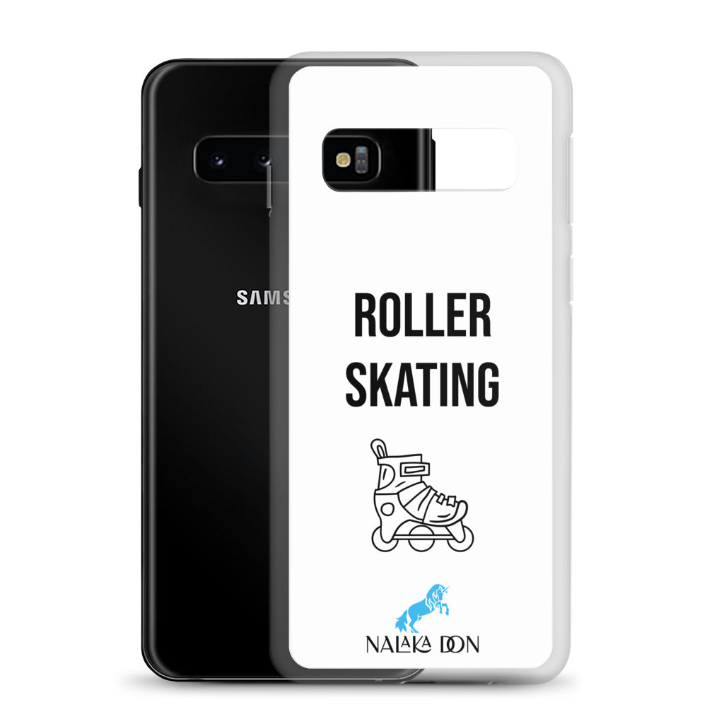 Roller Skating - Clear Case for Samsung®