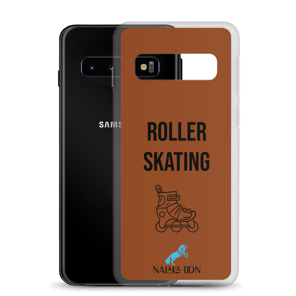 Roller Skating - Clear Case for Samsung®