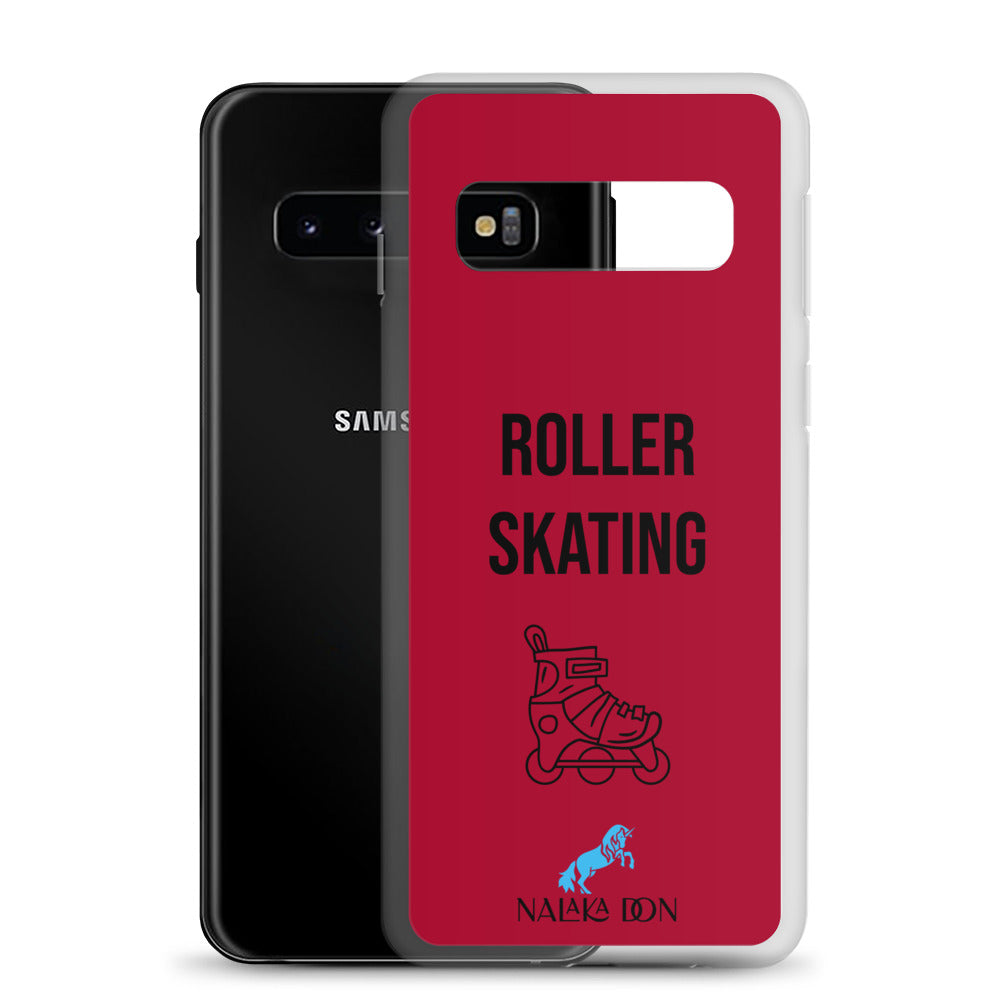 Roller Skating - Clear Case for Samsung®
