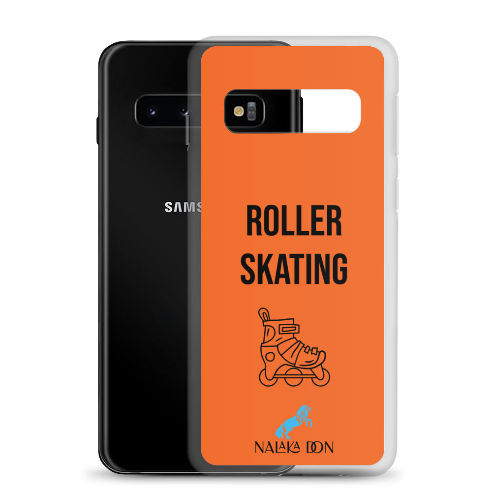 Roller Skating - Clear Case for Samsung®