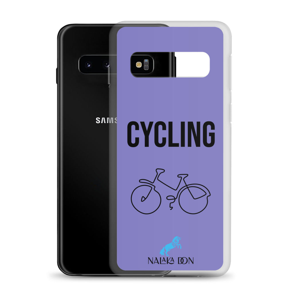 Cycling - Clear Case for Samsung®