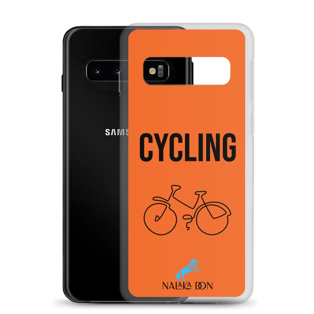 Cycling - Clear Case for Samsung®
