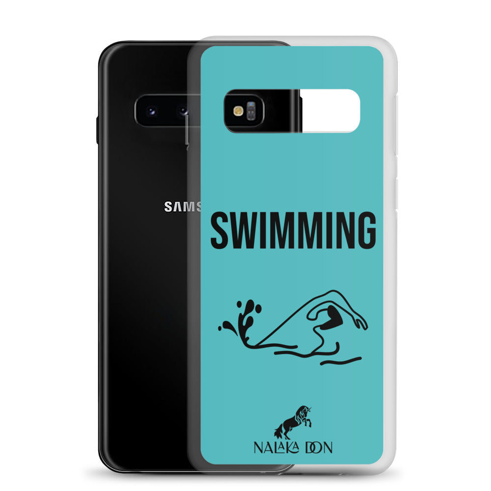 Swimming - Clear Case for Samsung®