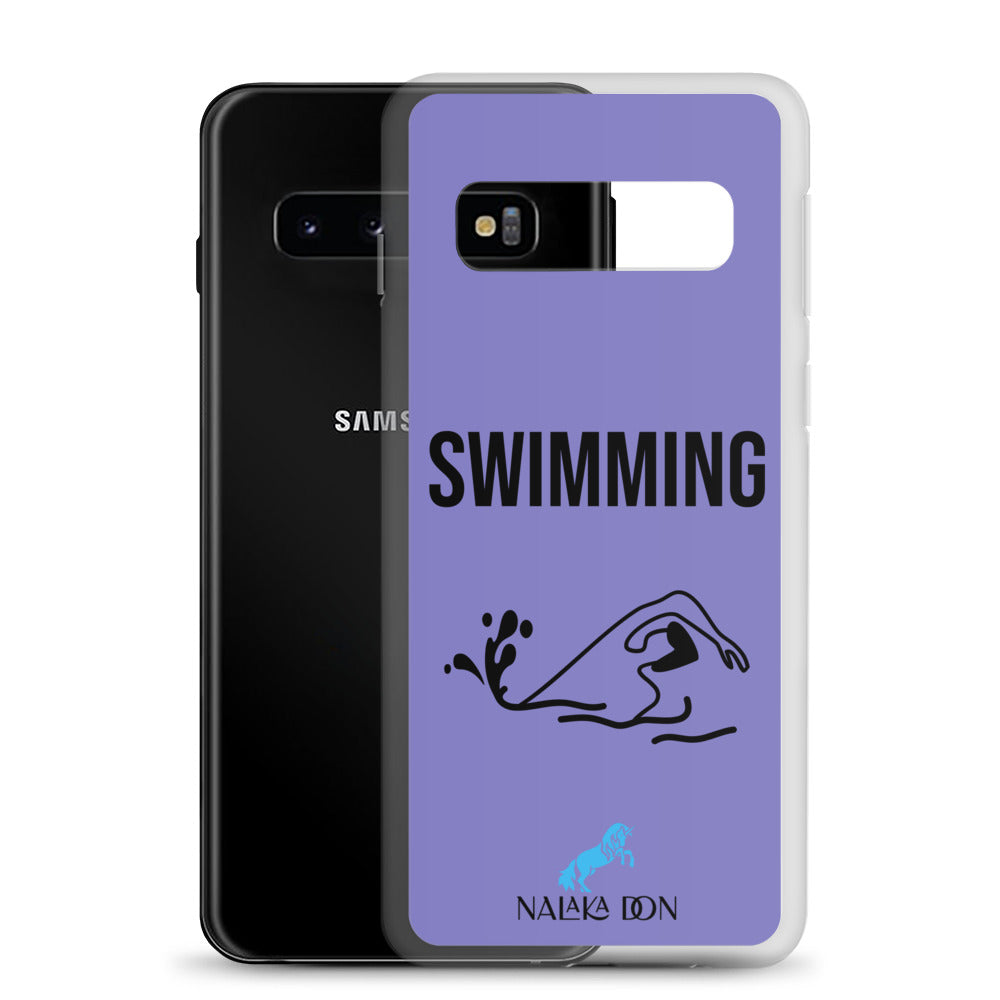 Swimming - Clear Case for Samsung®