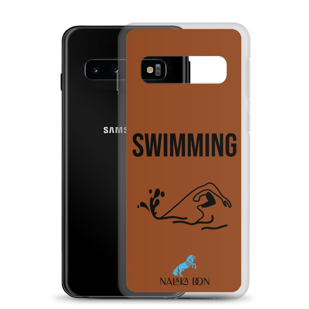Swimming - Clear Case for Samsung®