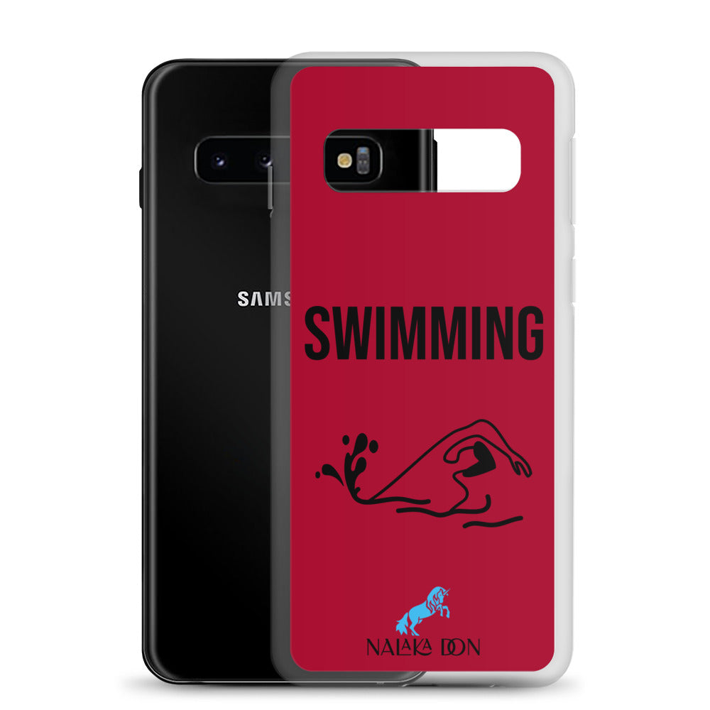 Swimming - Clear Case for Samsung®