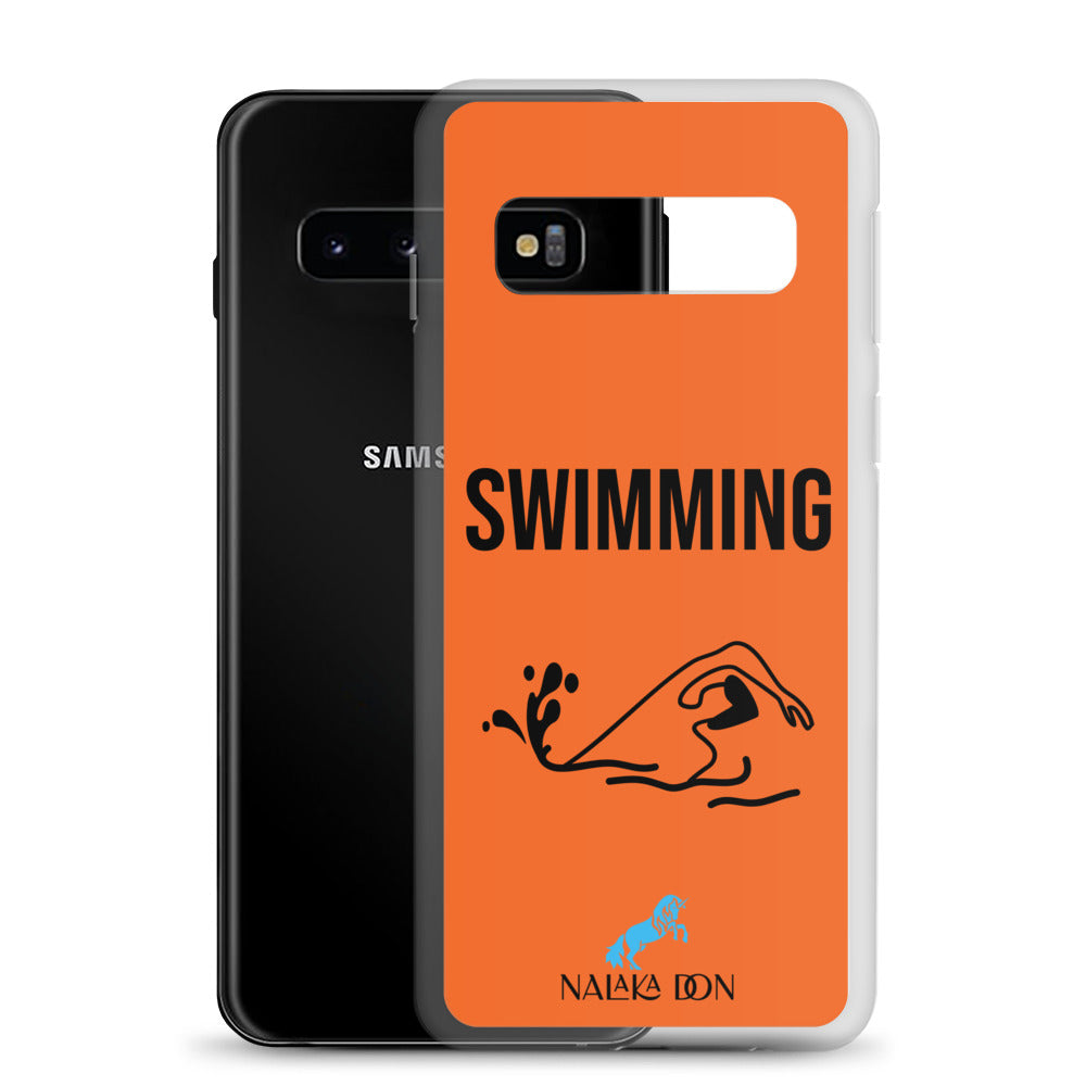 Swimming - Clear Case for Samsung®