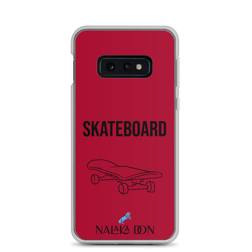Skateboard - Clear Case for Samsung®