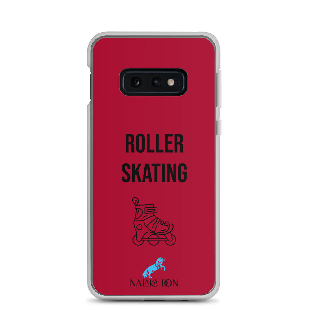 Roller Skating - Clear Case for Samsung®