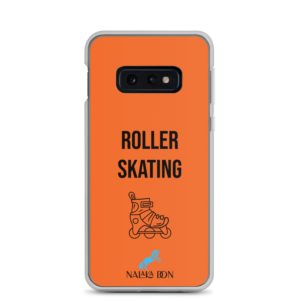 Roller Skating - Clear Case for Samsung®