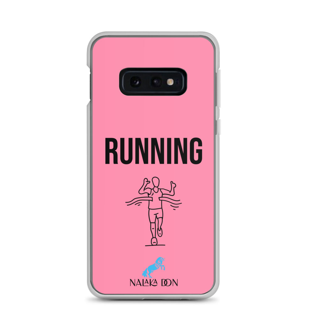 Running - Clear Case for Samsung®