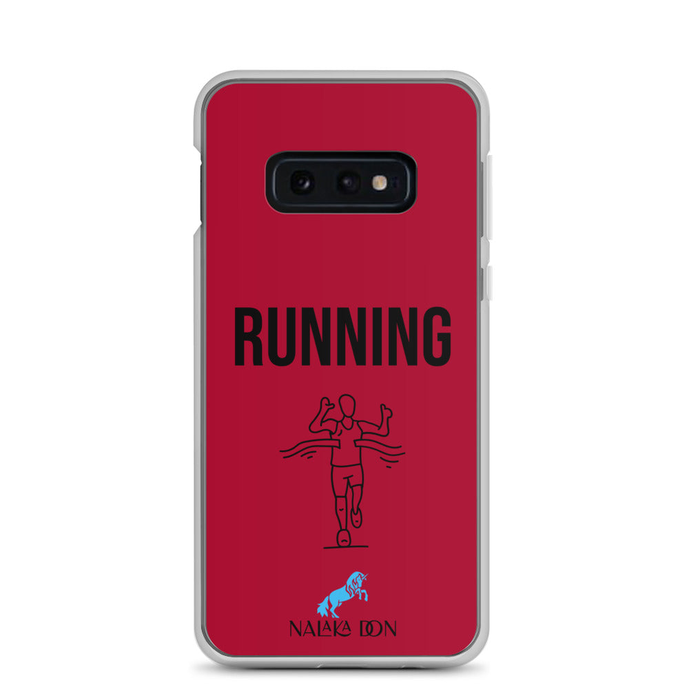 Running - Clear Case for Samsung®