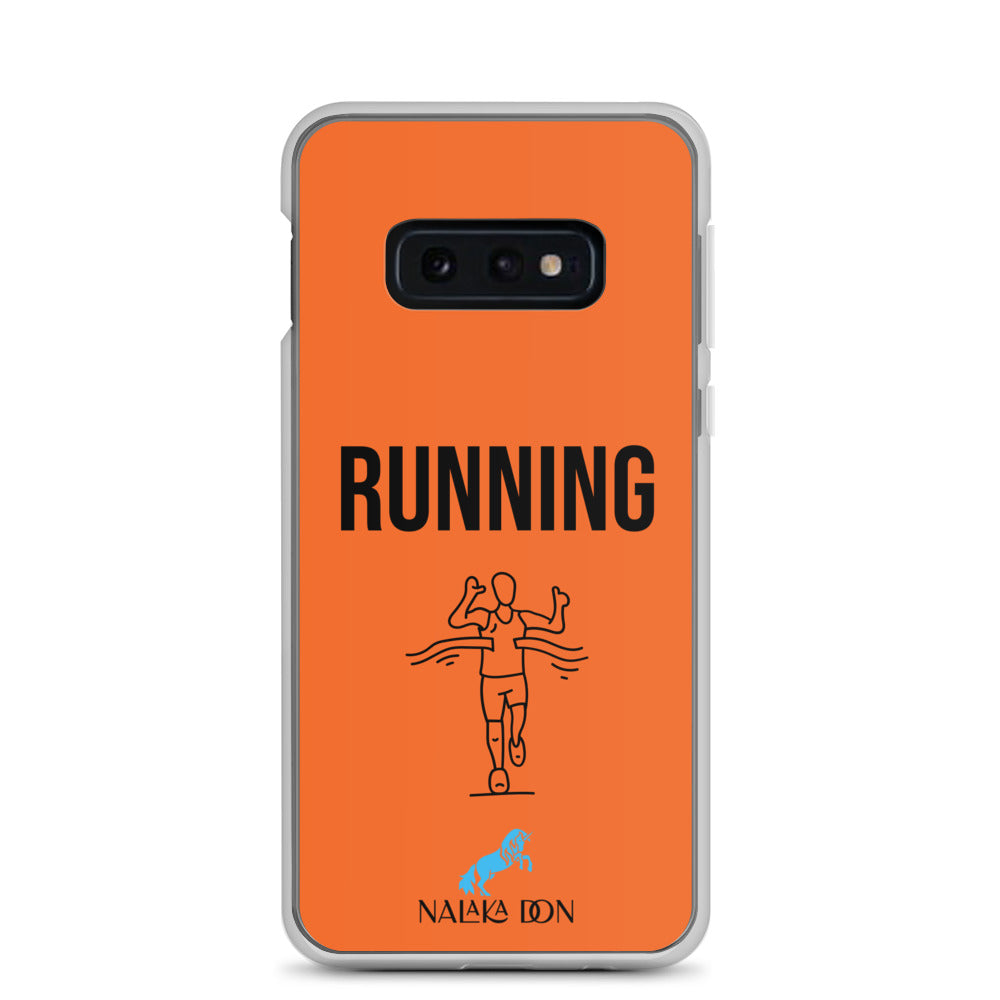 Running - Clear Case for Samsung®