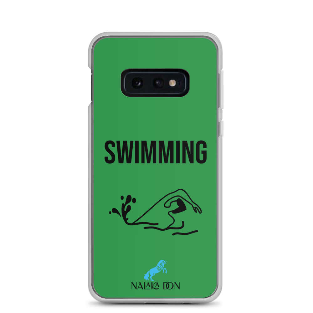 Swimming - Clear Case for Samsung®