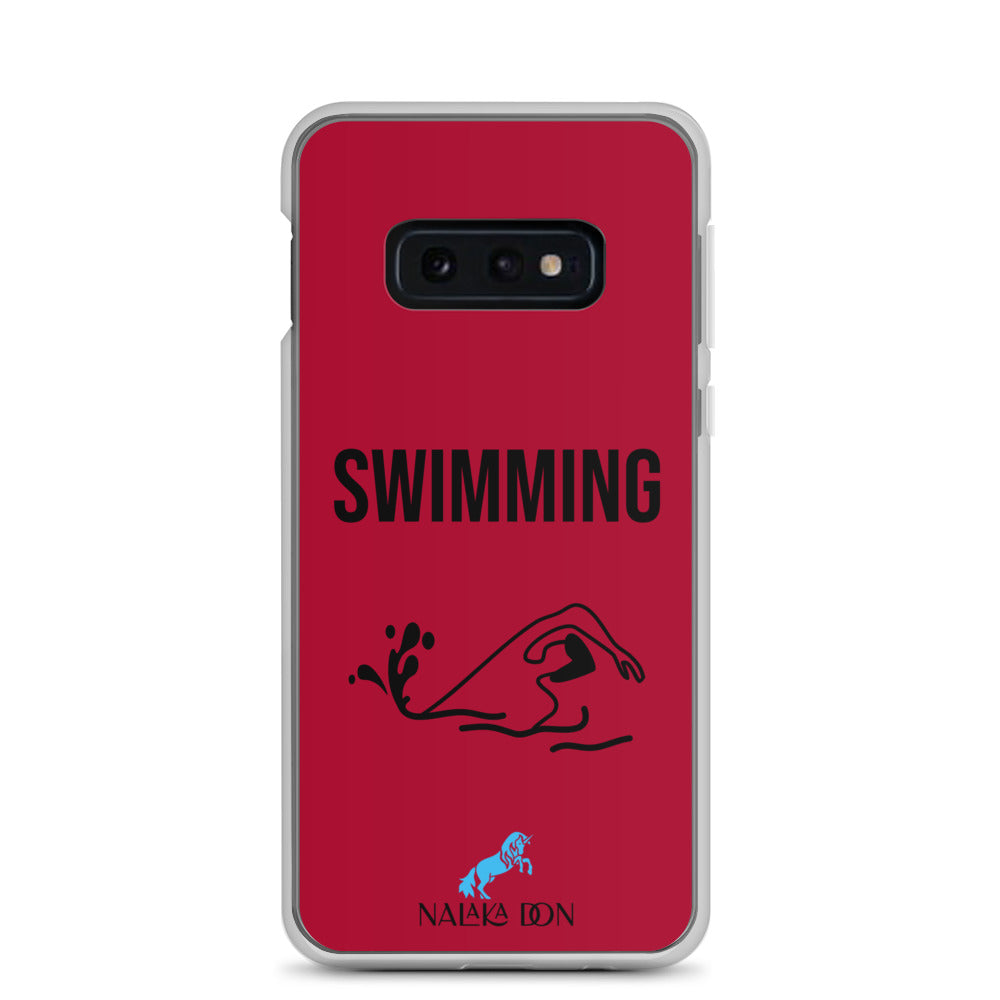 Swimming - Clear Case for Samsung®