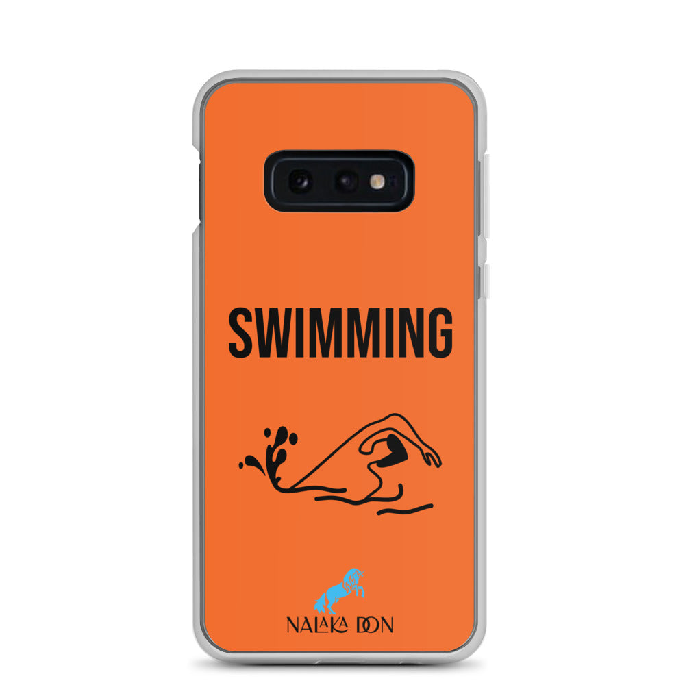 Swimming - Clear Case for Samsung®