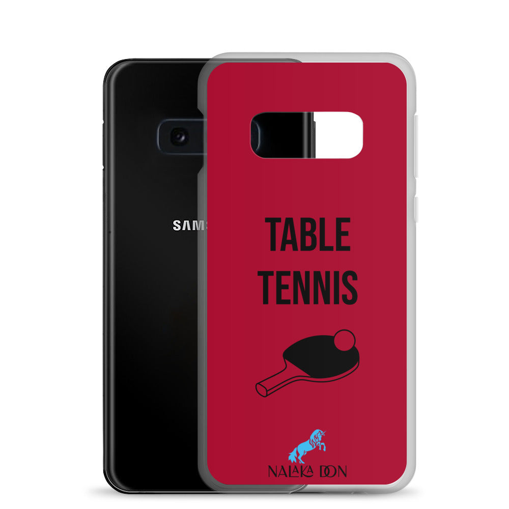 Table Tennis - Clear Case for Samsung®