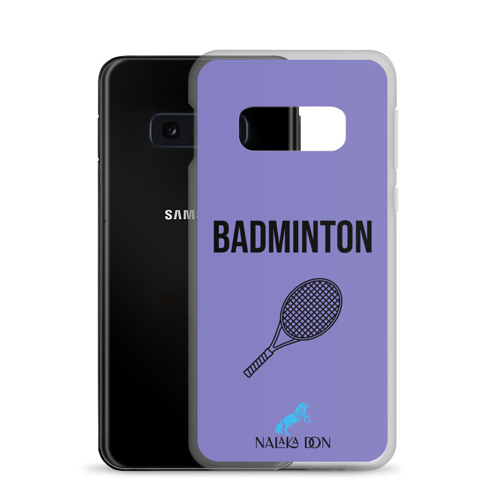 Badminton - Clear Case for Samsung®