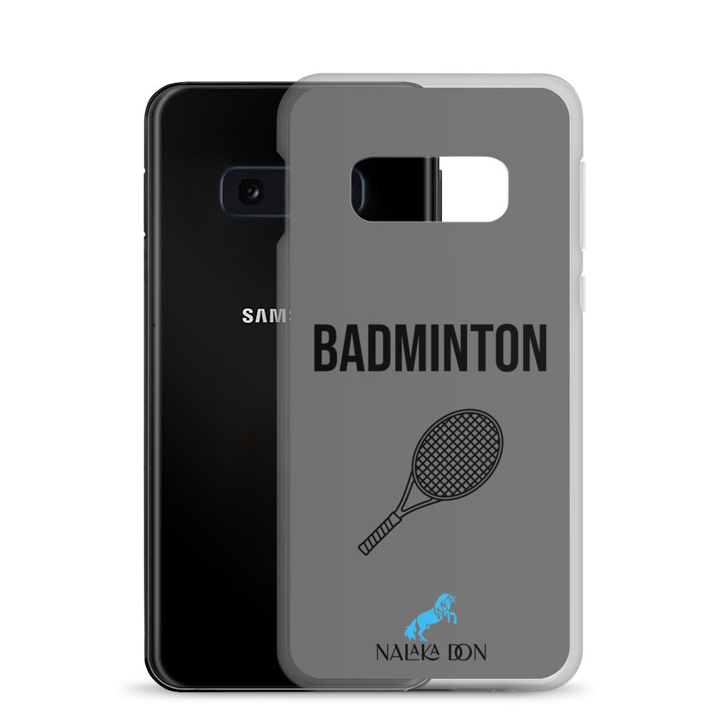 Badminton - Clear Case for Samsung®