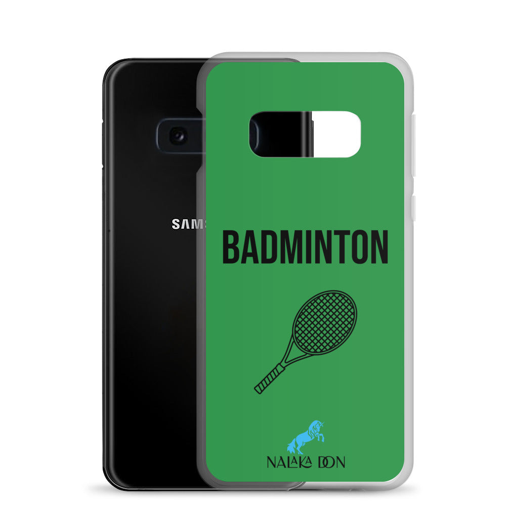 Badminton - Clear Case for Samsung®