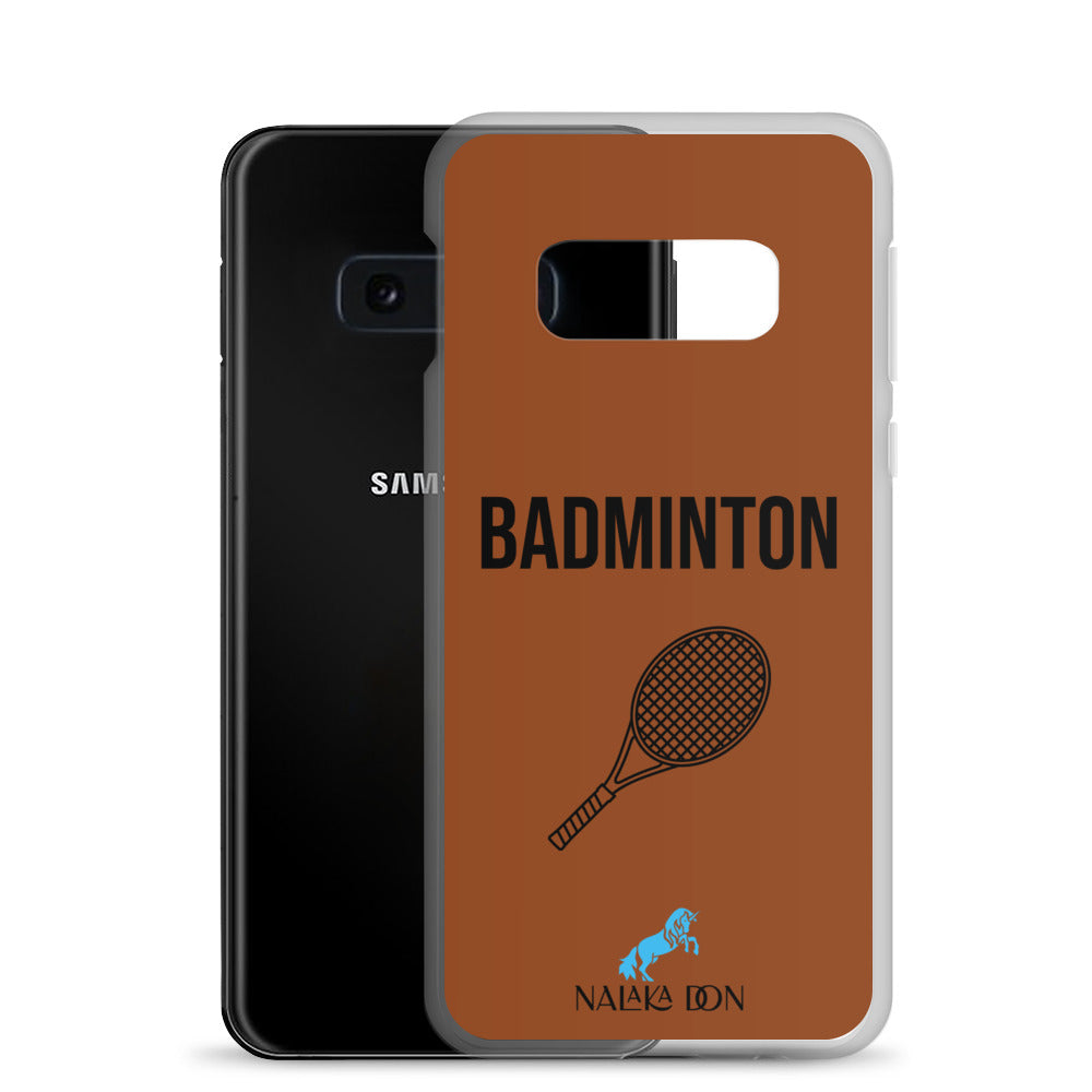 Badminton - Clear Case for Samsung®