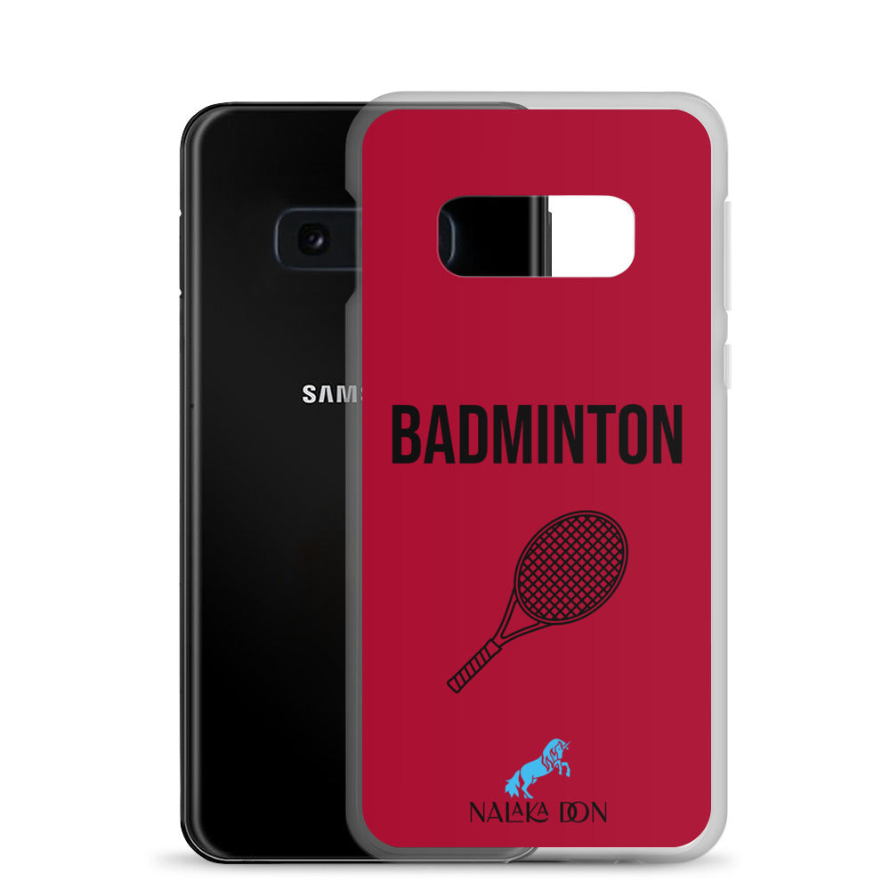 Badminton - Clear Case for Samsung®