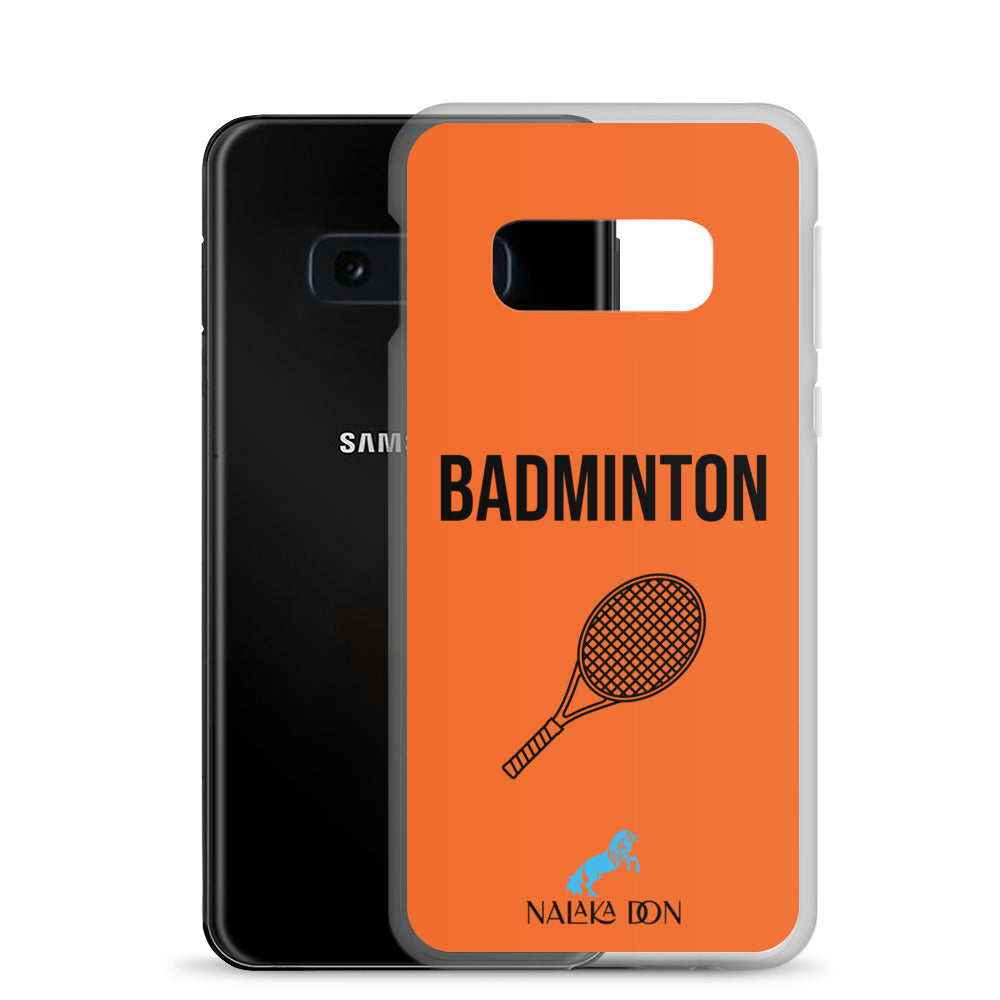 Badminton - Clear Case for Samsung®