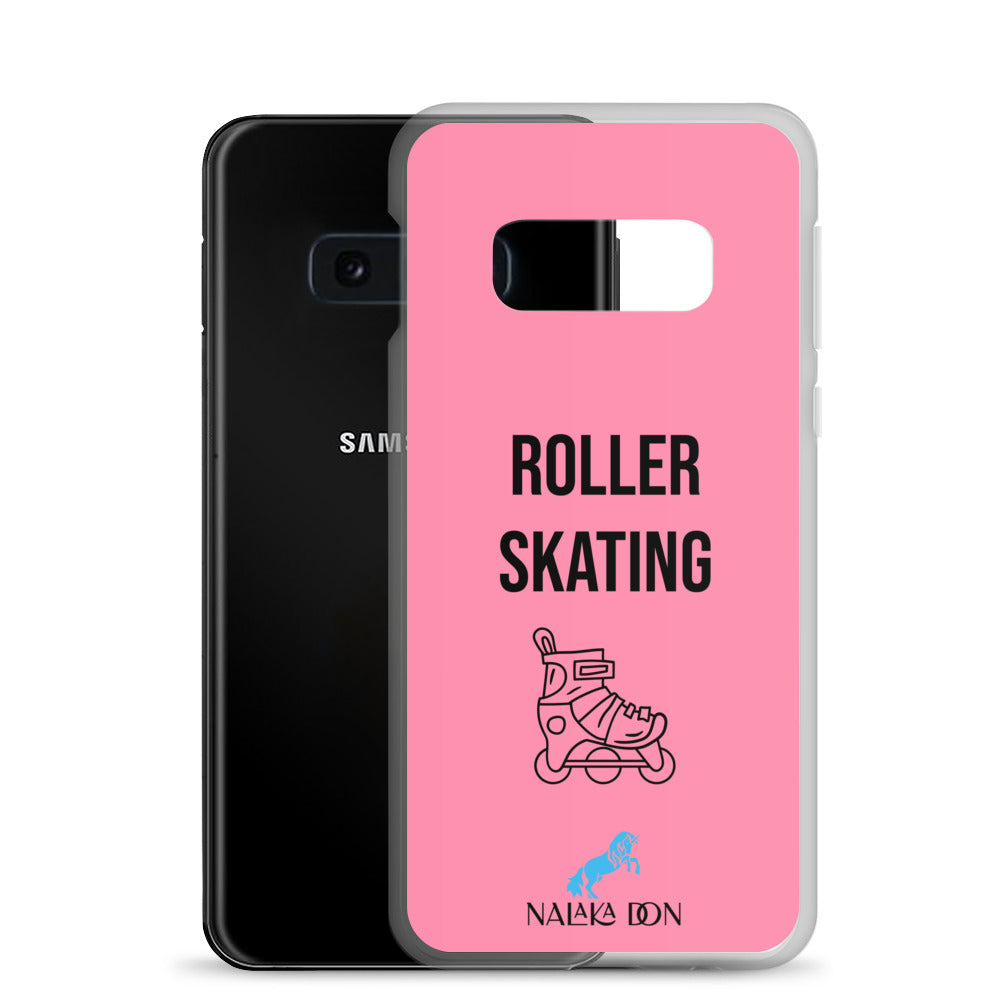 Roller Skating - Clear Case for Samsung®