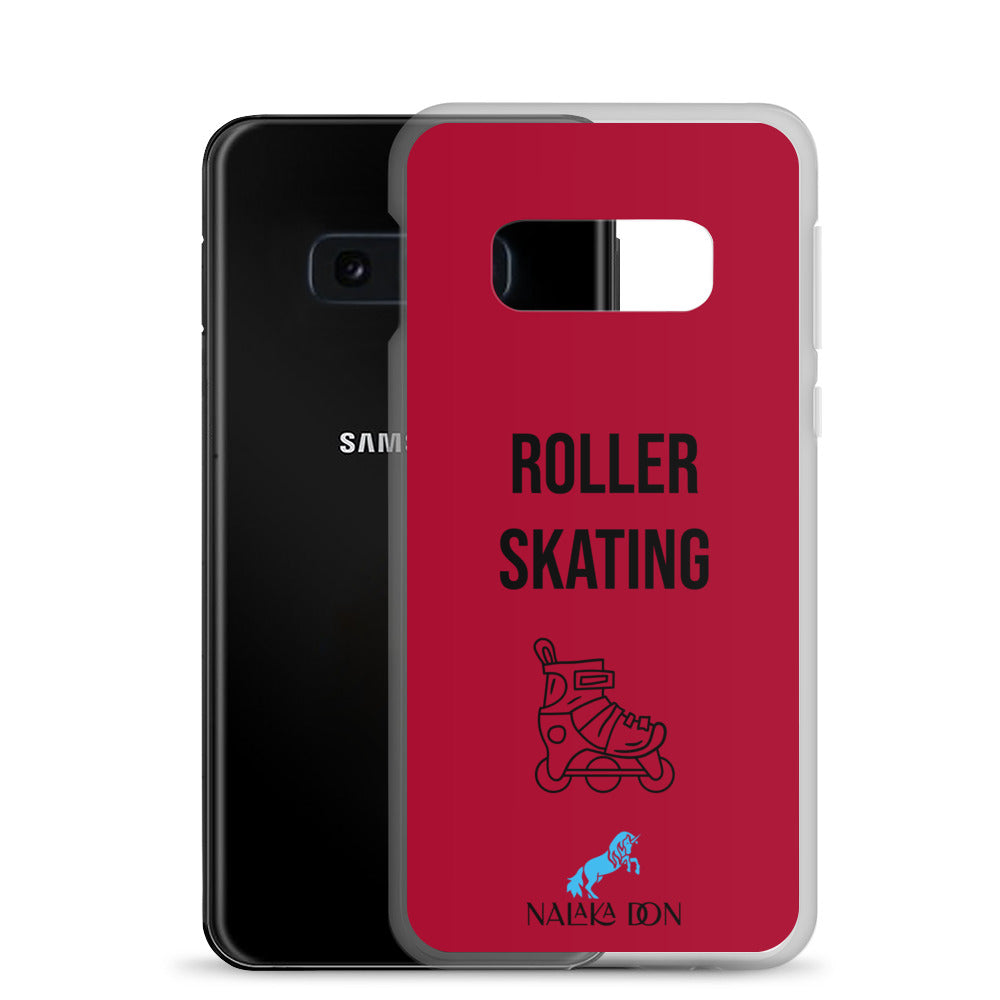 Roller Skating - Clear Case for Samsung®