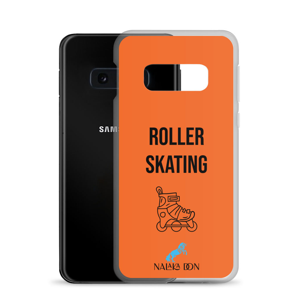 Roller Skating - Clear Case for Samsung®