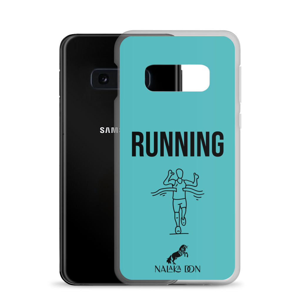 Running - Clear Case for Samsung®