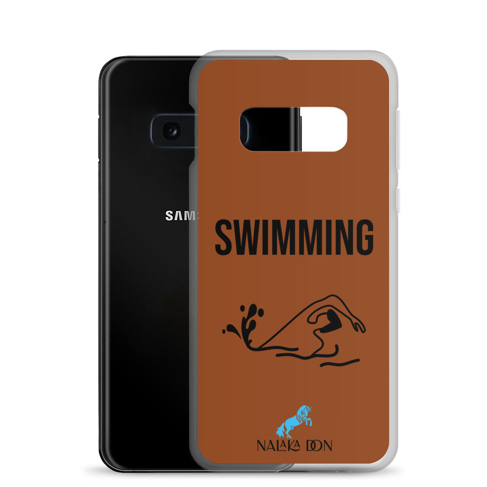 Swimming - Clear Case for Samsung®