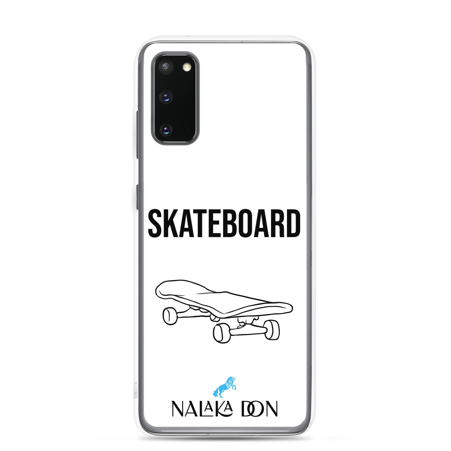 Skateboard - Clear Case for Samsung®